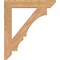 Ekena Millwork Balboa Slat Smooth Bracket, Western Red Cedar, 5 1/2"W x 38"D x 44"H BKT06X38X44BOA06SWR - alternate 4